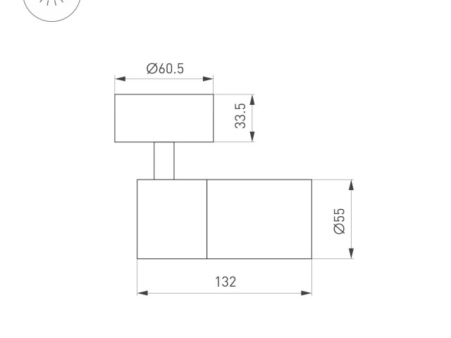 Светильник SP-ARTEMIS-SURFACE-FLAP-R55-12W Warm3000 (BK, 8-80 deg, 230V) (Arlight, IP20 Металл, 5 лет) фото:7