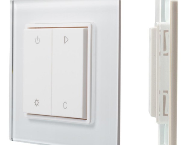 Панель Knob SR-2833RGB-RF-UP White (3V,RGBW,1зона) (Arlight, IP20 Пластик, 3 года) фото:4