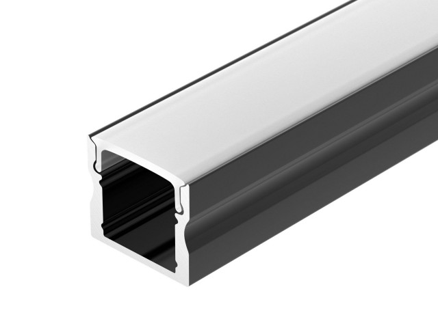 Профиль LINE-1715-2000 ANOD BLACK (Arlight, Алюминий) фото:2