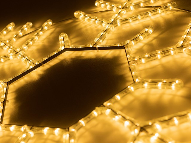 Фигура ARD-SNOWFLAKE-M10-1000x900-504LED Warm (230V, 31W) (Ardecoled, IP65) фото:1