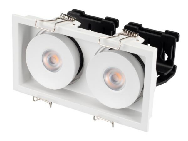 Светильник CL-SIMPLE-S148x80-2x9W Warm3000 (WH, 45 deg) (Arlight, IP20 Металл, 3 года) фото:14
