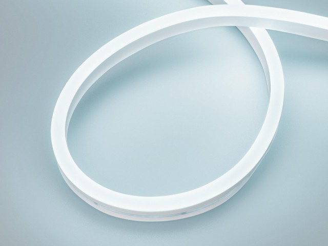 Лента герметичная AURORA-PS-A120-16x8mm 24V White6000 (10 W/m, IP65, 2835, 5m) (Arlight, Силикон) фото:4