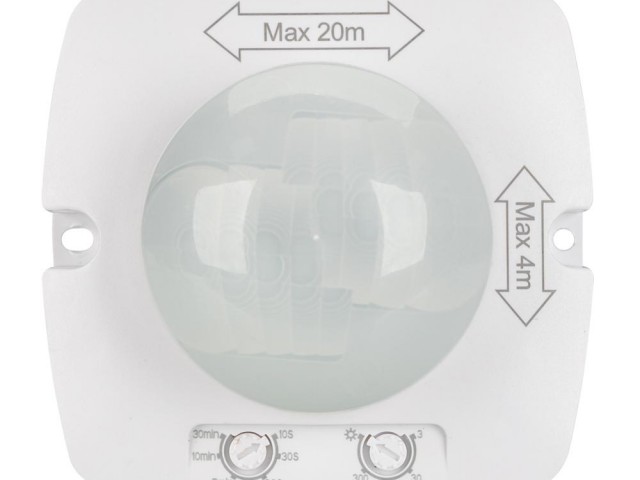 Датчик NAVE-PIR-UP-360-230V-MULTI (102x102, 2000W, IP20) (Arlight, -) фото:1