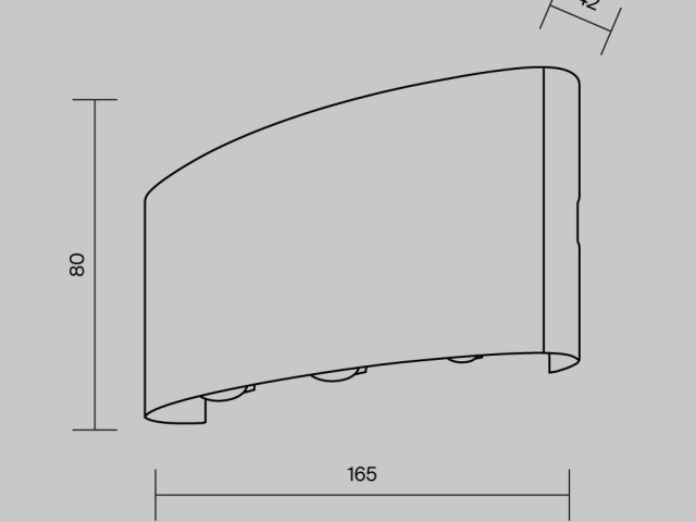 Архитектурная подсветка Outdoor O417WL-L6W3K фото:14