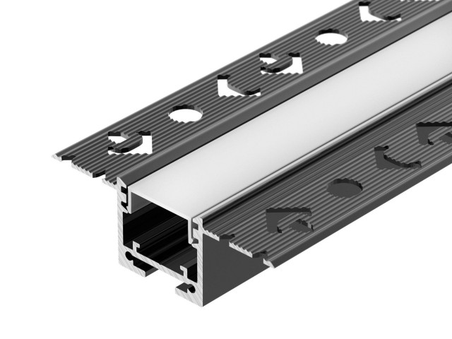 Профиль SL-LINIA20-FANTOM-2500 BLACK (Arlight, Алюминий) фото:8
