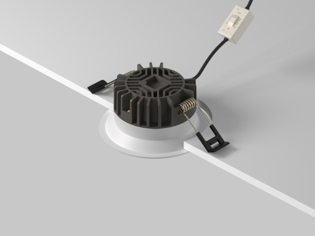 Встраиваемый светильник Technical DL055-10W2.7-3-4K-W фото:2