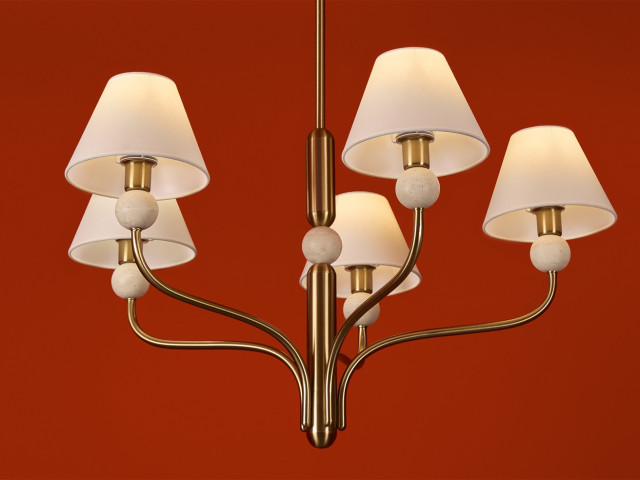 Подвесной светильник Freya FR2058PL-05BS фото:1