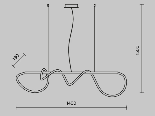 Подвесной светильник Maytoni MOD146PL-L30B3K фото:7