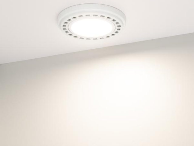 Лампа AR111-UNIT-GU10-15W-DIM Day4000 (WH, 120 deg, 230V) (Arlight, Металл) фото:12