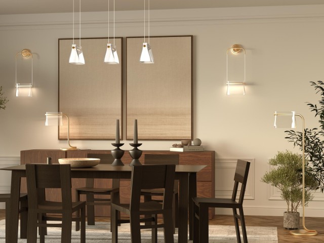 Напольный светильник (торшер) Maytoni MOD170FL-L8BS3K фото:1