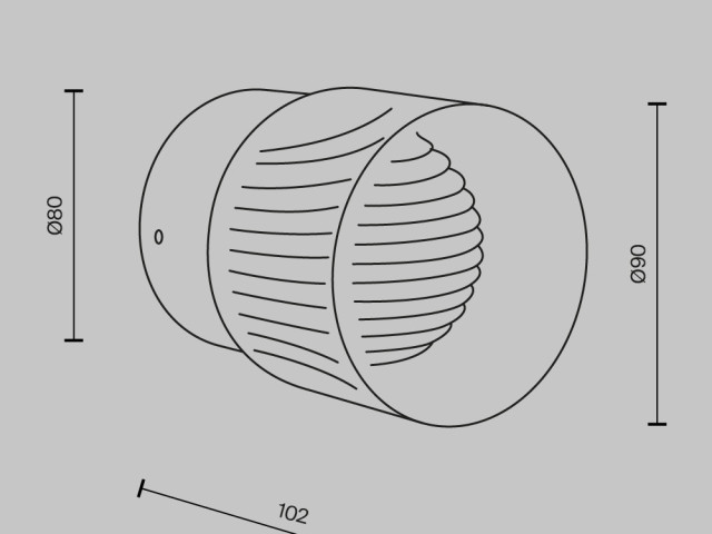 Настенный светильник (бра) Maytoni MOD480WL-L6BS3K фото:1