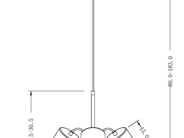 Подвесной светильник Freya FR4004PL-03BBS фото:1