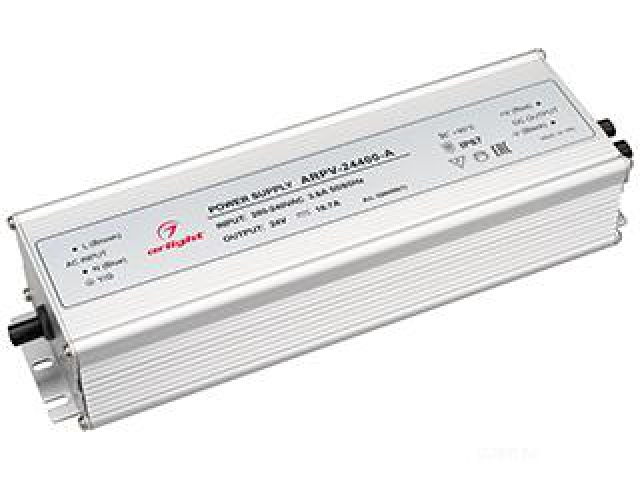 Блок питания ARPV-24400-A (24V, 16.7A, 400W) (Arlight, IP67 Металл, 3 года) фото:8