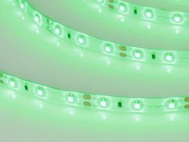 Лента RTW 2-5000SE 12V Green (3528, 300 LED, LUX) (Arlight, 4.8 Вт/м, IP65) фото:2