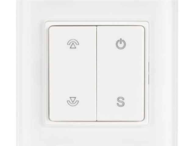 Панель SMART-P47-DIM-G-SUF (3V, 1 зона, Knob, 2.4G) (Arlight, Стекло) фото:4
