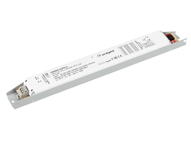 Блок питания ARJ-LG-90-LINEAR-PFC-HV (90W, 80-300V, 0.3-0.7A) (Arlight, IP20 Металл, 5 лет) фото:2