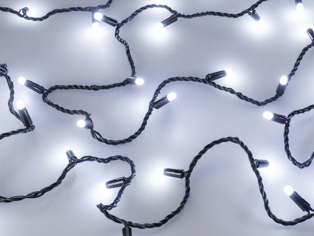 Светодиодная гирлянда ARD-STRING-CLASSIC-10000-BLACK-100LED-MILK-STD White (230V, 7W) (Ardecoled, IP65) фото:4