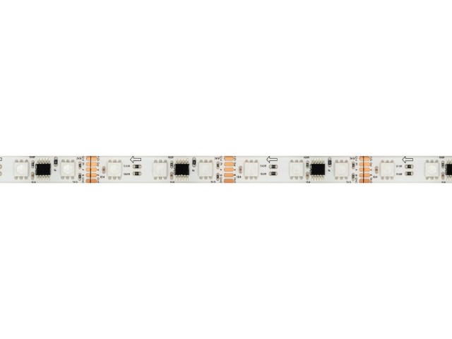 Лента герметичная DMX-SE-B60-10mm 12V RGB-PX3 (14 W/m, IP65, 5060, 5m) (Arlight, -) фото:2