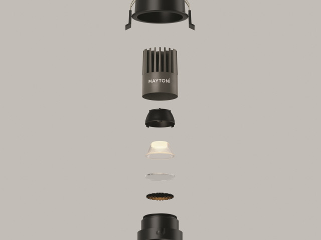 Встраиваемый светильник Technical DL115-10W-3K-B фото:14