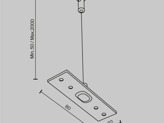 Комплектующие для накладной трековой системы Technical TRA034SW-2W фото:1