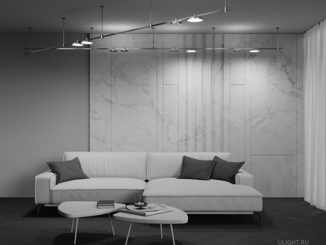 Трековый светильник Technical TR153-1-10W3K-PT фото:1