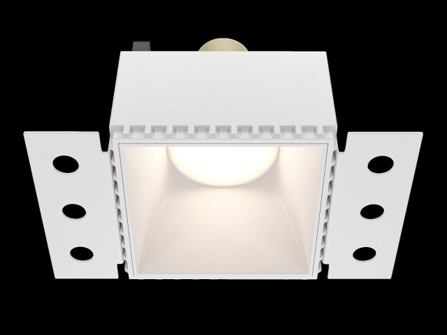 Встраиваемый светильник Technical DL051-01-GU10-SQ-W фото:12