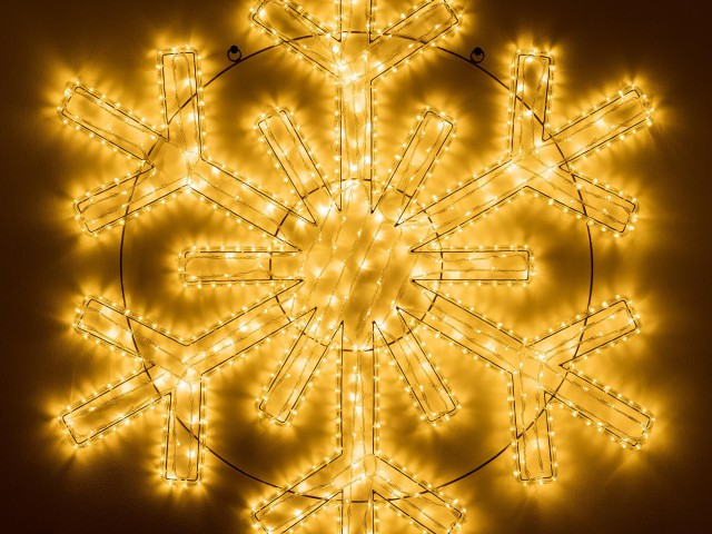 Фигура ARD-SNOWFLAKE-M11-1250x1200-604LED Warm (230V, 36.5W) (Ardecoled, IP65) фото:4