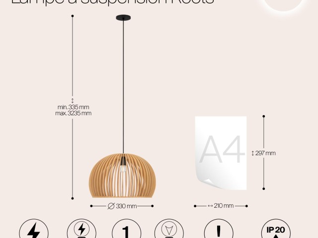 Подвесной светильник Maytoni MOD195PL-01W фото:2