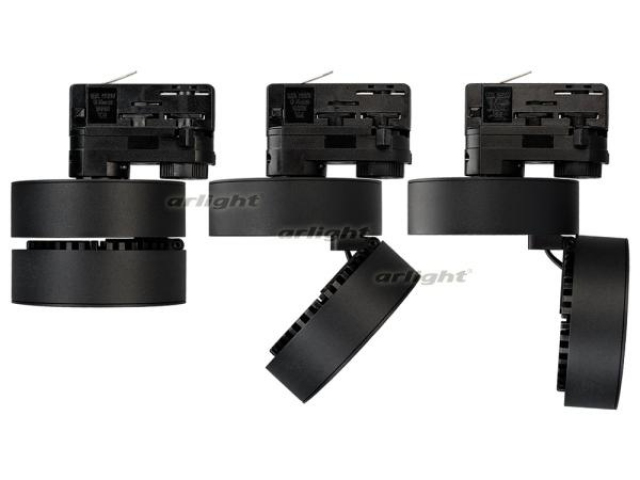 Светильник LGD-MONA-TRACK-4TR-R100-12W Warm3000 (BK, 24 deg) (Arlight, IP40 Металл, 3 года) фото:6