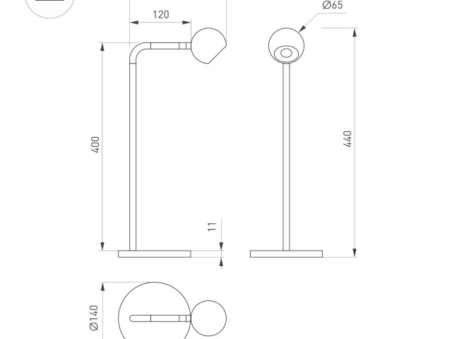 Светильник SP-OTTORI-TAB-6W Warm3000 (WH, 30 deg, 230V) (Arlight, IP20 Металл, 3 года) фото:5
