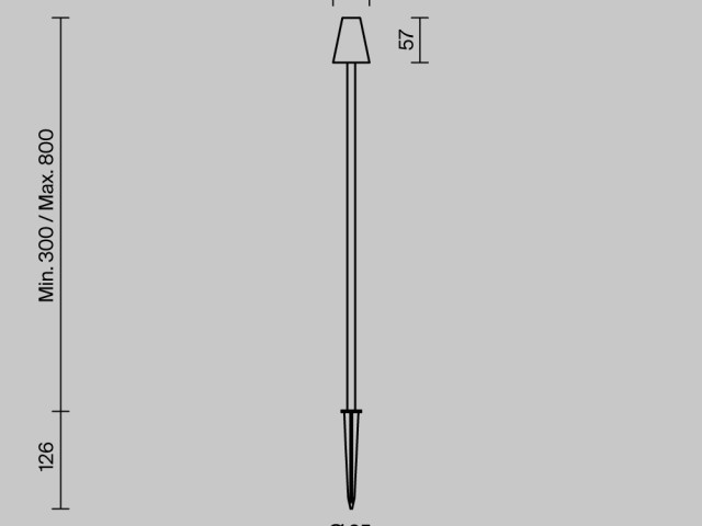 Ландшафтный светильник Outdoor O504FL-L1B3K1 фото:1