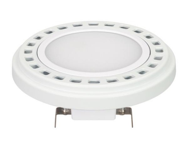 Лампа AR111-UNIT-G53-12W- Warm3000 (WH, 120 deg, 12V) (Arlight, Металл) фото:13