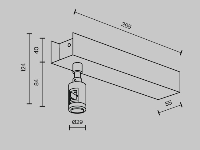 Комплектующие для трековой системы Technical TRA156C-BB1-B фото:10