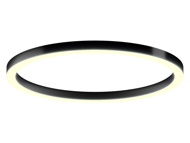 Светильник HOKASU Halo (RAL9005/D1400/LT70 — 3K/132W) фото:1