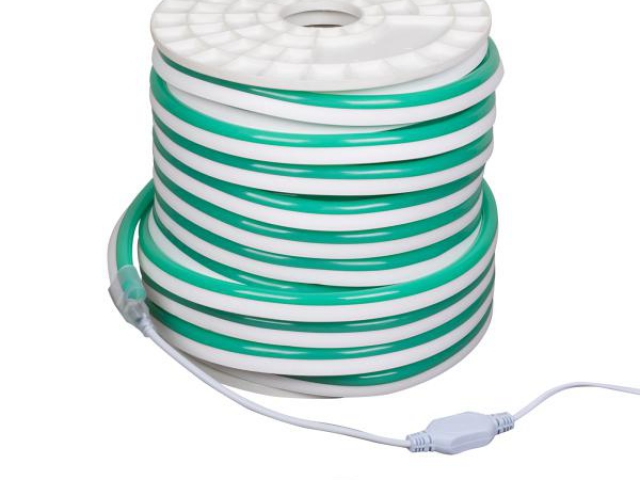 Гибкий неон ARL-CF2835-Classic-220V Green (26x15mm) (Arlight, 8 Вт/м, IP65) фото:3