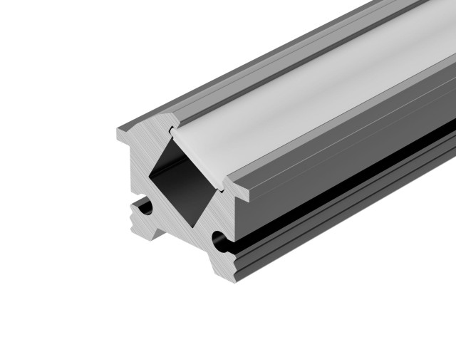 Профиль SL-BEVEL-H12-F13-2000 ANOD IRON GREY (Arlight, Алюминий) фото:3