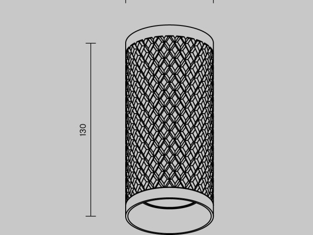 Потолочный светильник Technical C036CL-01G фото:12