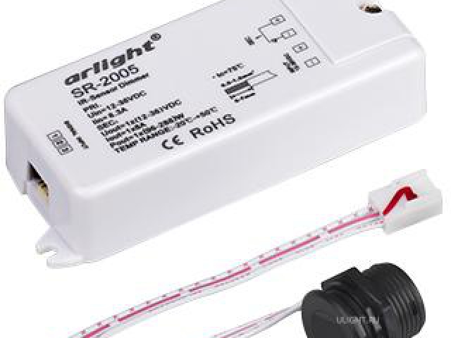 Диммер SR-2005 (12-36V, 96-288W, IR-Sensor) (Arlight, -) фото:2