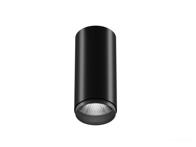 Накладной светильник HOKASU Tube Zoom (85-160/ral9005 – 20w/2798/12-50deg) фото:1