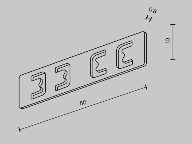 Комплектующие для трековой системы Technical TRA239C-21B фото:1