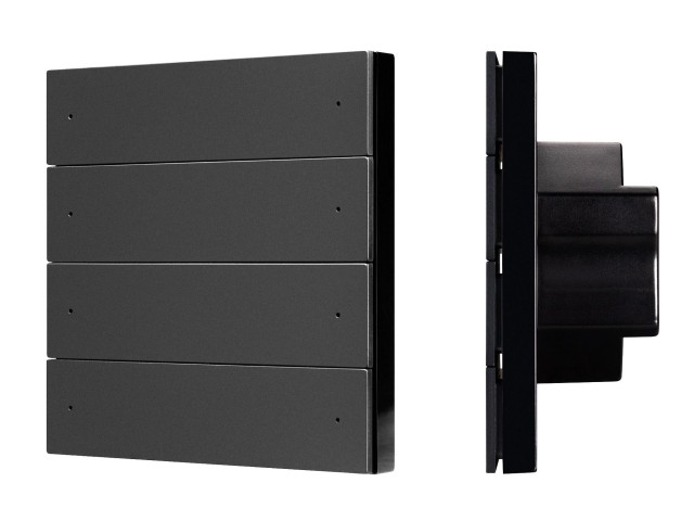 INTELLIGENT ARLIGHT Кнопочная панель SMART-DMX512-801-22-8G-8SC-DIM-IN Black (230V, 2.4G) (IARL, IP20 Пластик, 5 лет) фото:6