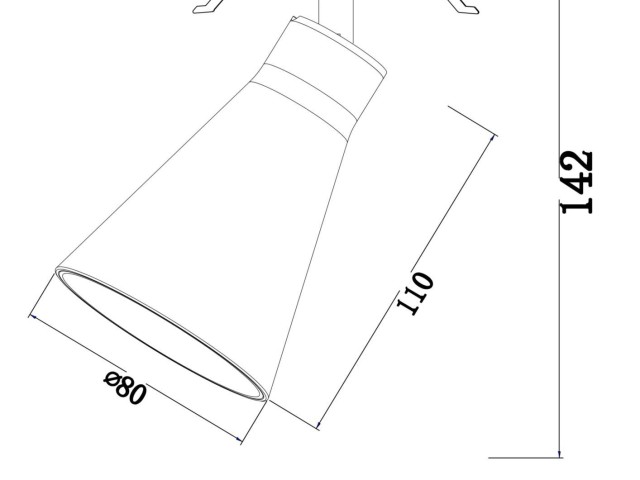 Встраиваемый светильник Technical C059CL-01W фото:3