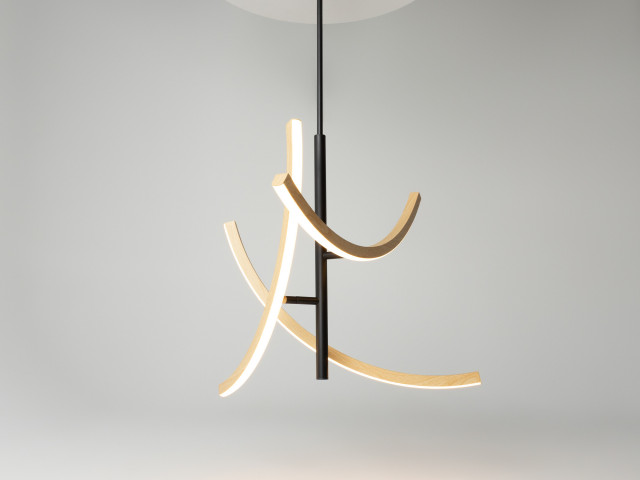 Подвесной светильник Maytoni MOD428PL-L20BK фото:15