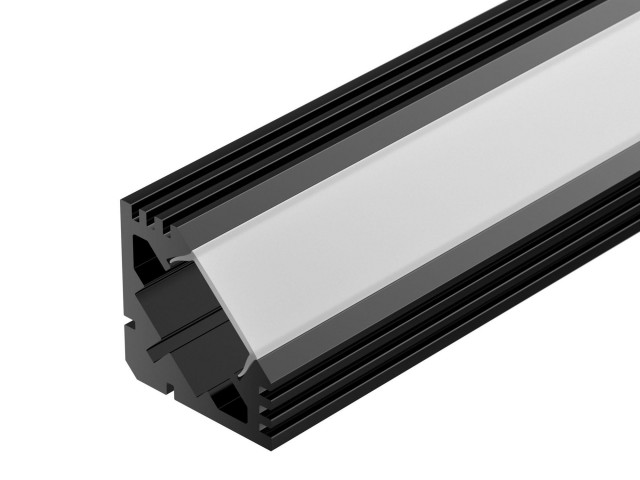 Профиль PDS45-T-2000 ANOD Black RAL9005 (Arlight, Алюминий) фото:5