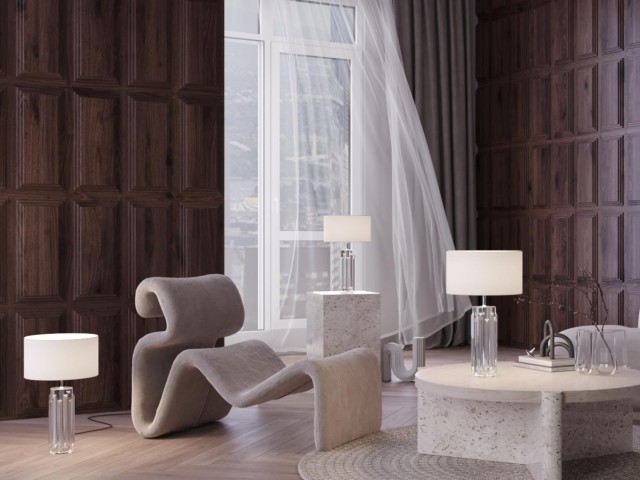 Настольный светильник Maytoni MOD304TL-01CH фото:2