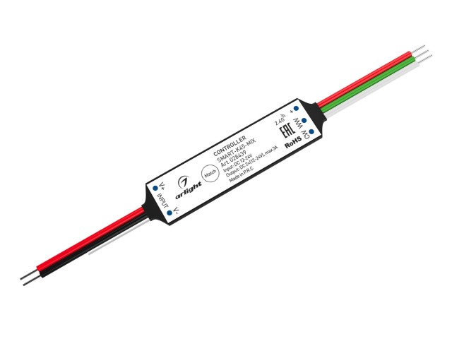 Контроллер SMART-K45-MIX (12-24V, 2x1.5A, 2.4G) (Arlight, IP20 Пластик, 5 лет) фото:6