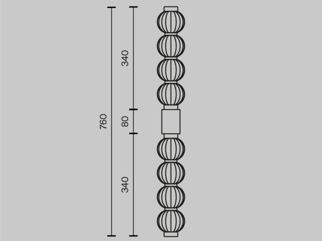 Настенный светильник (бра) Maytoni MOD555WL-L13G3K фото:11