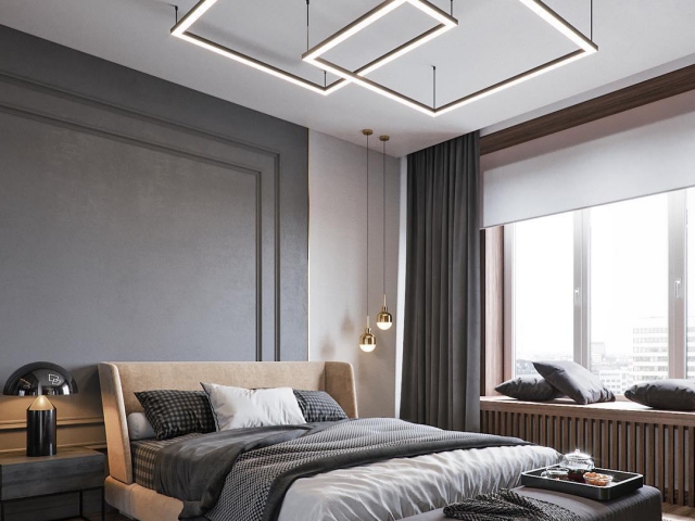 Светильник HOKASU Frame S50 (RAL9003/2498x617mm/LT70 — 3K/130W) фото:12