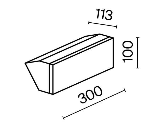 Настенный светильник (бра) Outdoor O436WL-L20GF3K фото:14