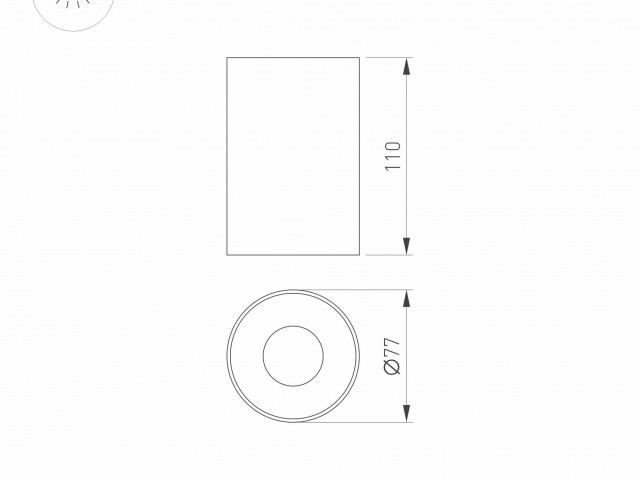 Корпус PLURIO-BASE-SURFACE-LONG-R77 (WH, 1-2, 200mA) (Arlight, IP20 Металл, 3 года) фото:12